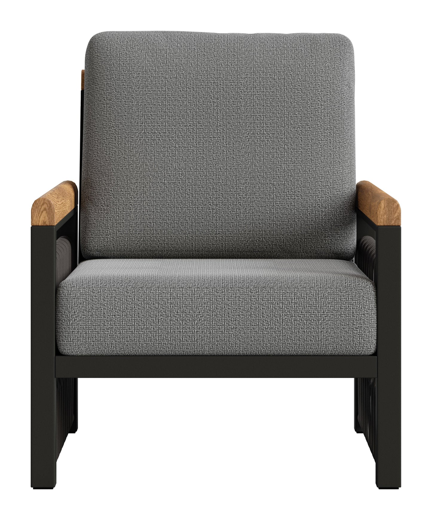 Naru Gray Outdoor Accent Chair - Ornate Home