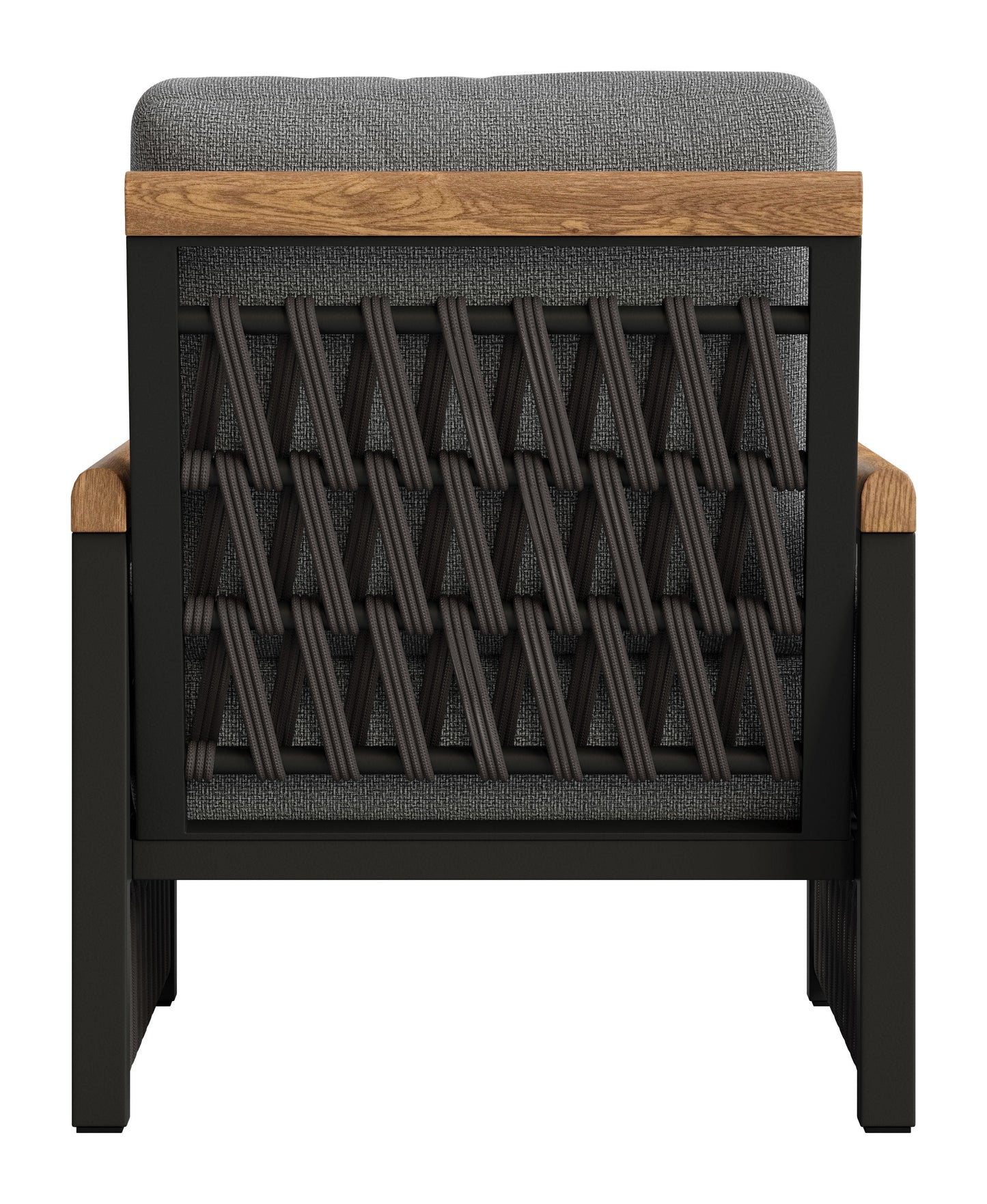 Naru Gray Outdoor Accent Chair - Ornate Home