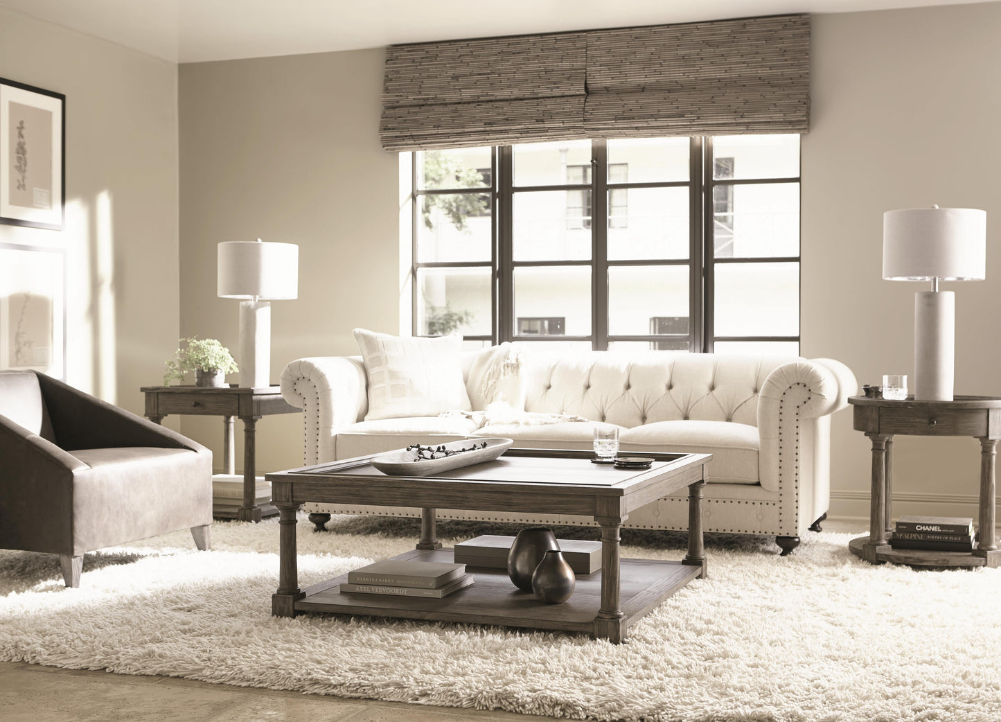 Nash Brown Leather Chair - Ornate Home
