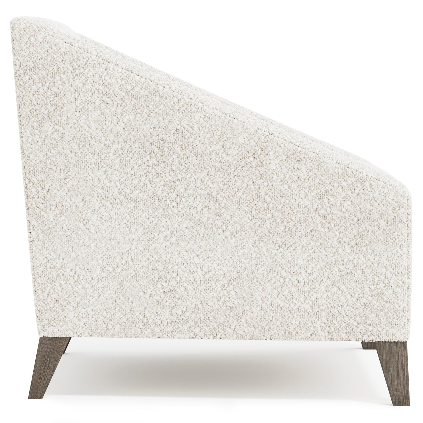 Nash White/Cream Fabric Chair - Ornate Home