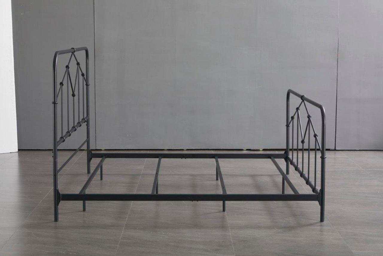 Nashburg Queen Metal Bed- Viva Furn