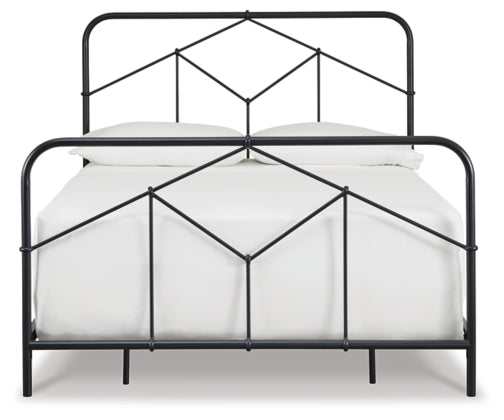 Nashburg Queen Metal Bed- Viva Furn