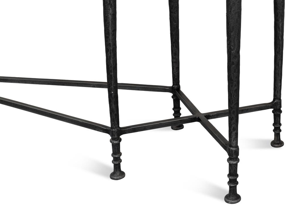 Nathaniel Elegance White Console Table - Ornate Home