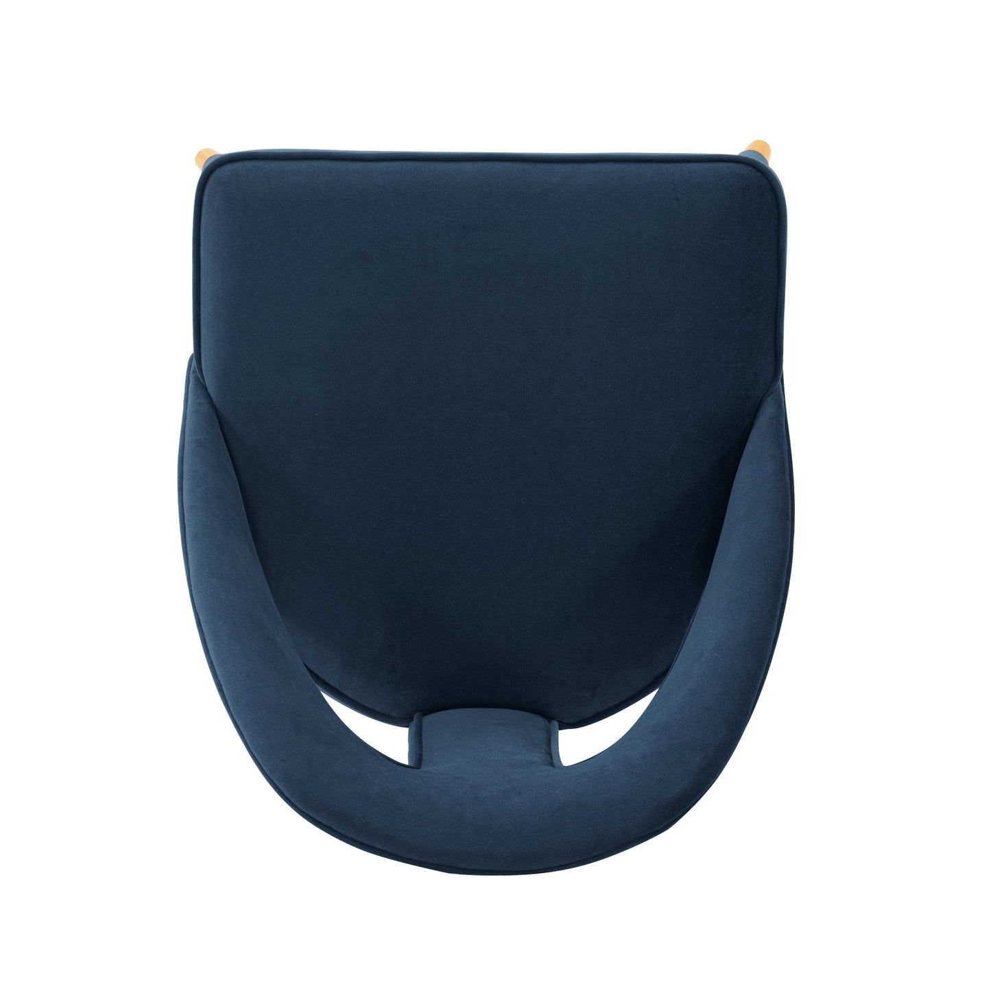 Neda Dining Chair in Midnight Blue (set of 2) - Ornate Home