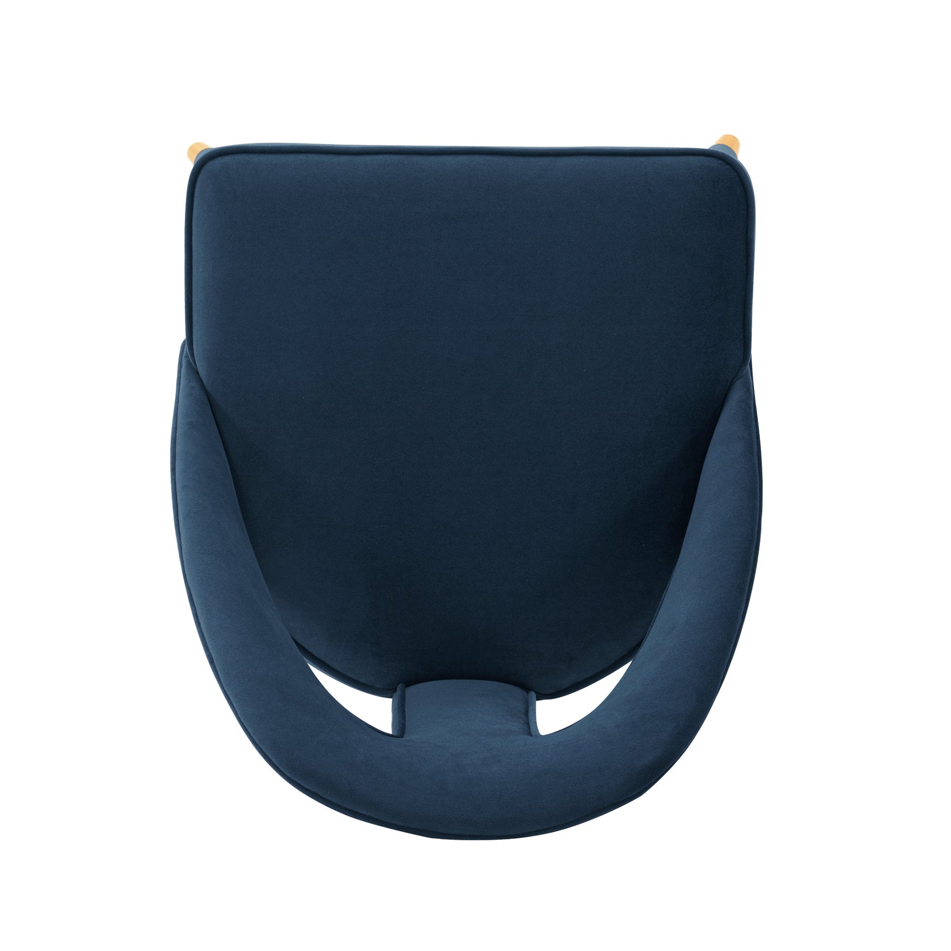 Neda Dining Chair in Midnight Blue (set of 2) - Ornate Home