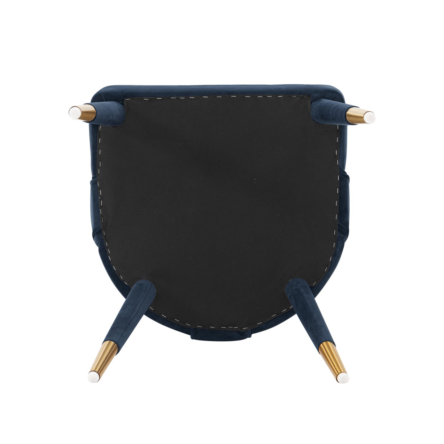 Neda Dining Chair in Midnight Blue (set of 2) - Ornate Home