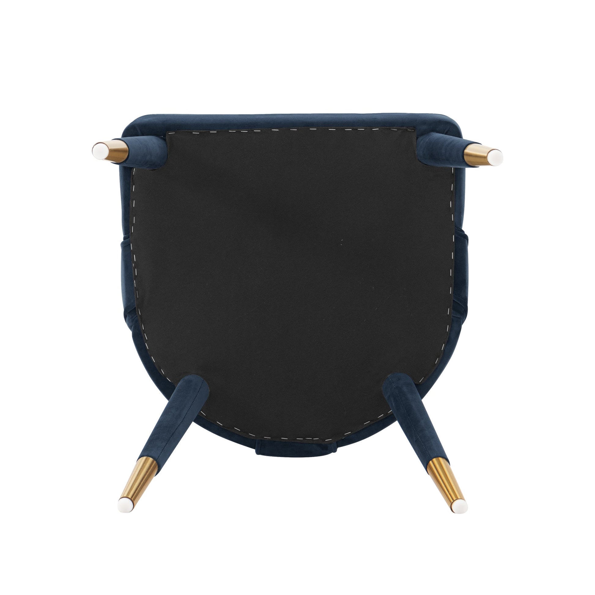 Neda Dining Chair in Midnight Blue (set of 2) - Ornate Home