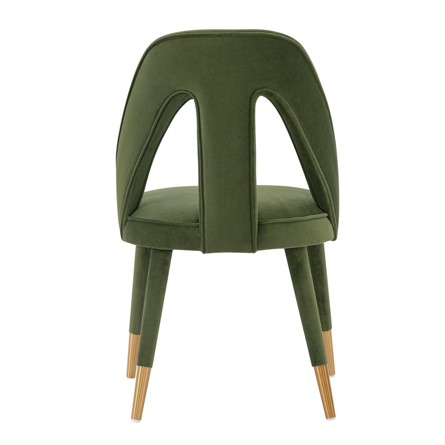 Neda Dining Chair in Olive Green - Ornate Home