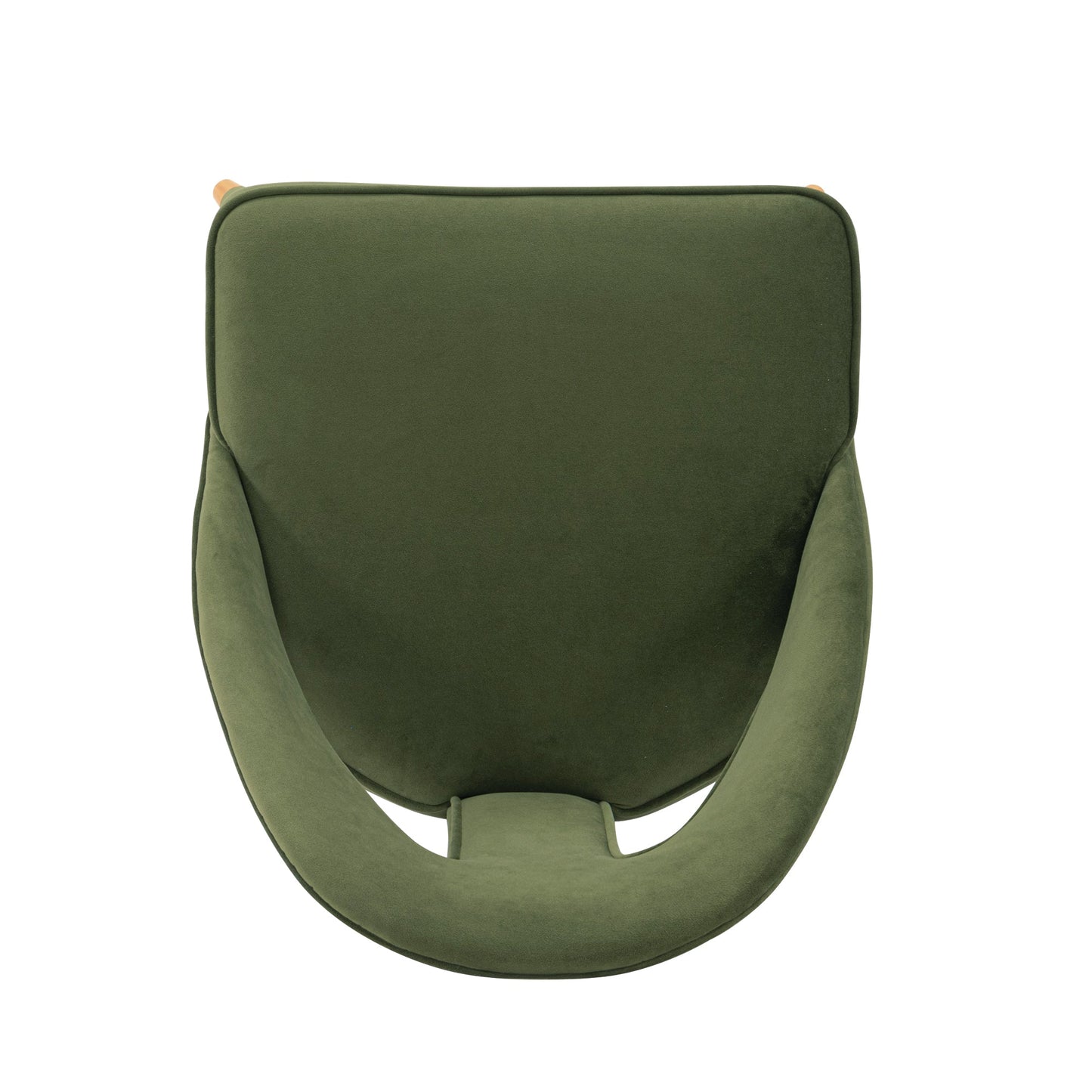 Neda Dining Chair in Olive Green (set of 2) - Ornate Home