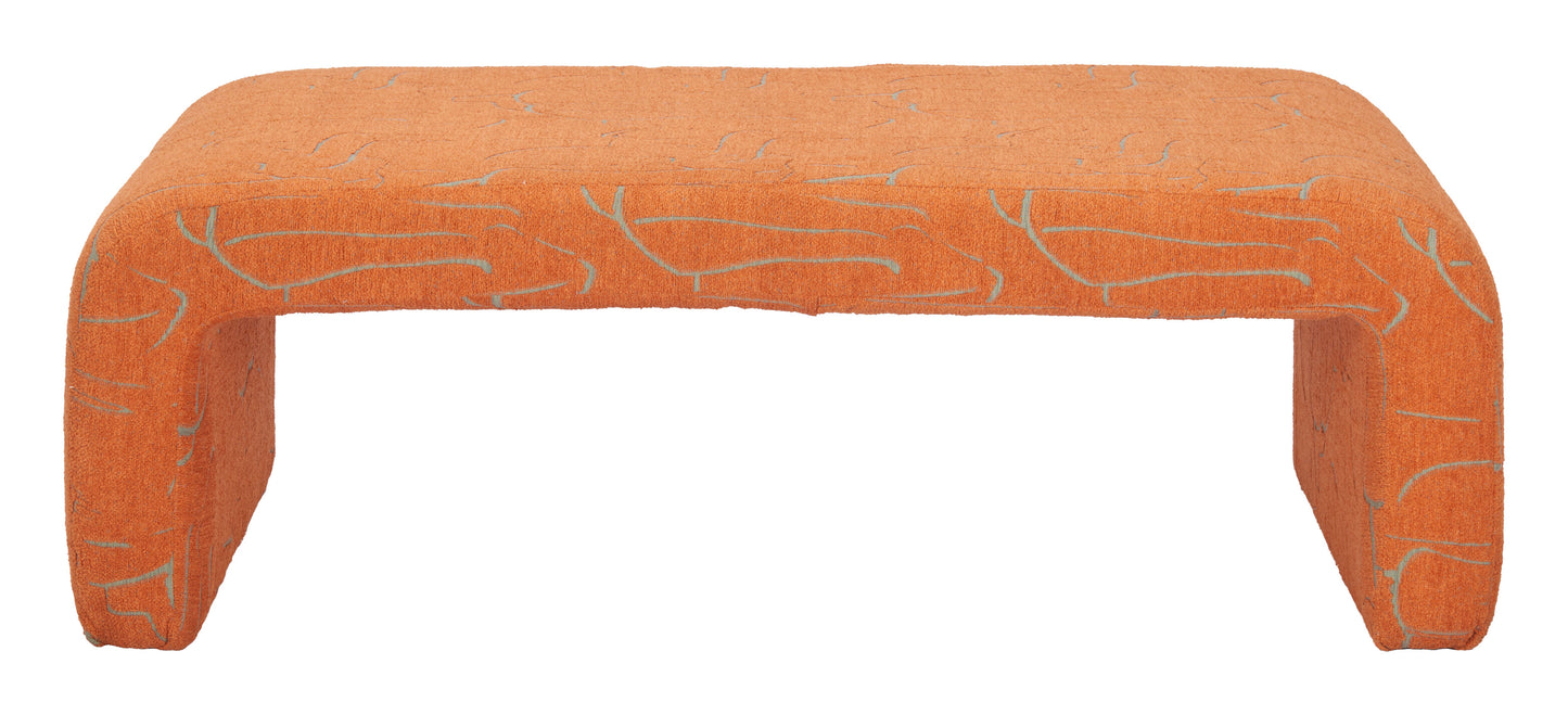 Nendo Orange Bench Abstract - Ornate Home