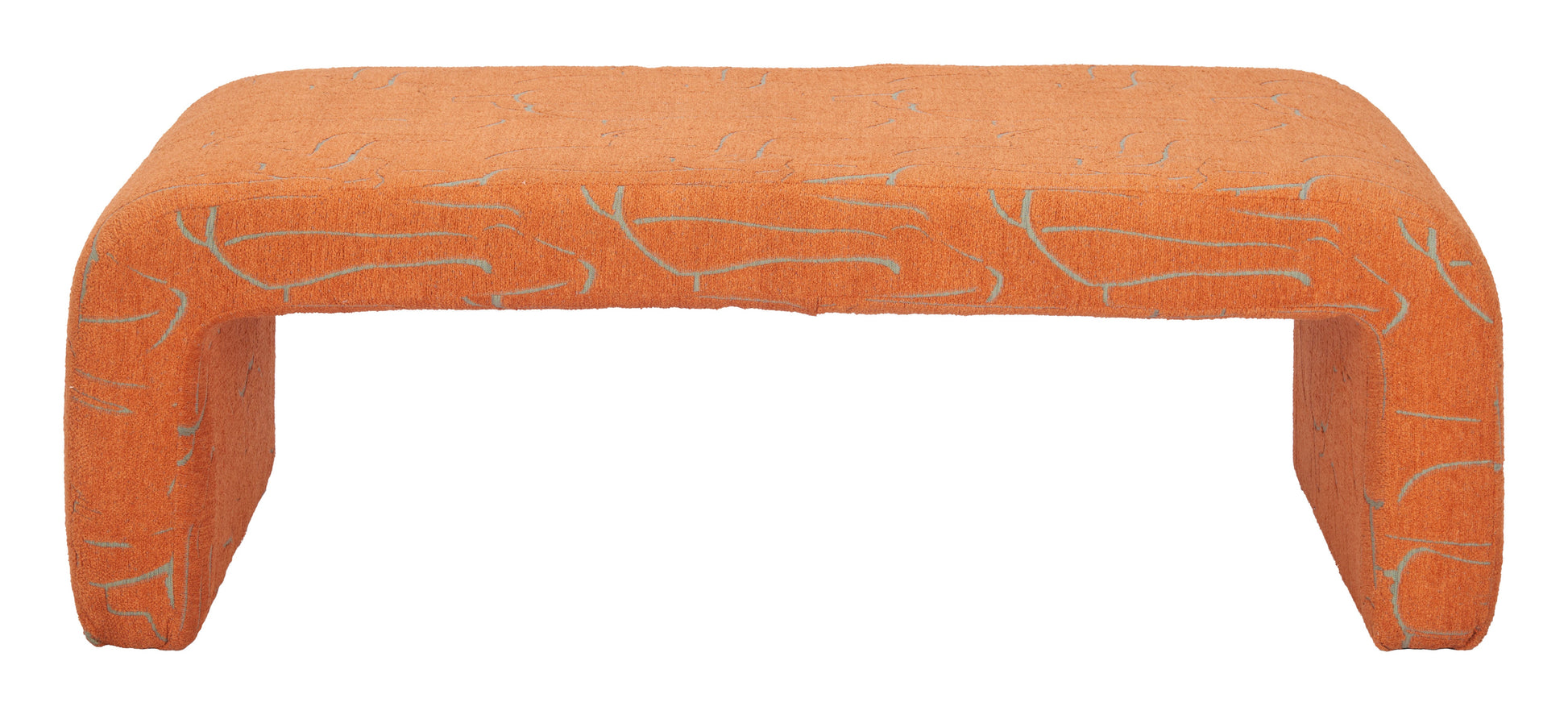 Nendo Orange Bench Abstract - Ornate Home
