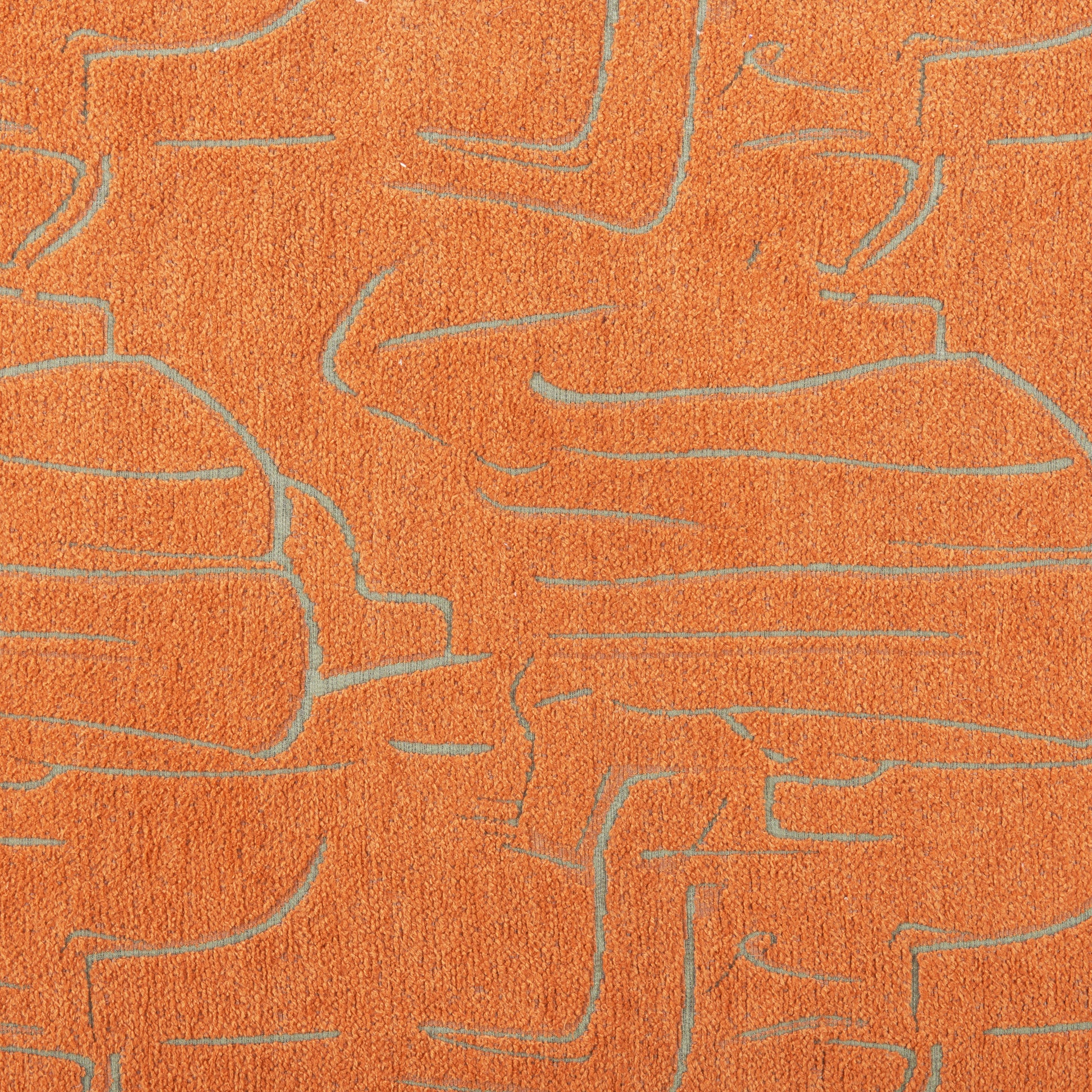 Nendo Orange Bench Abstract - Ornate Home