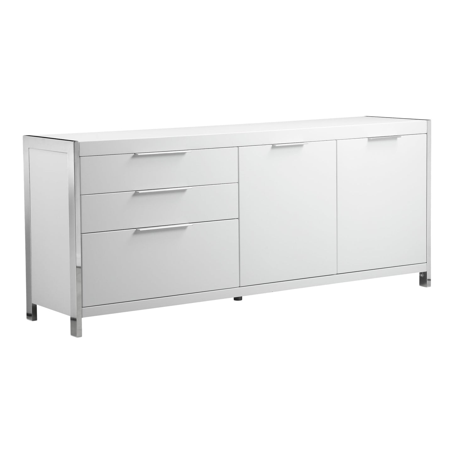 Neo White Sideboard - Ornate Home