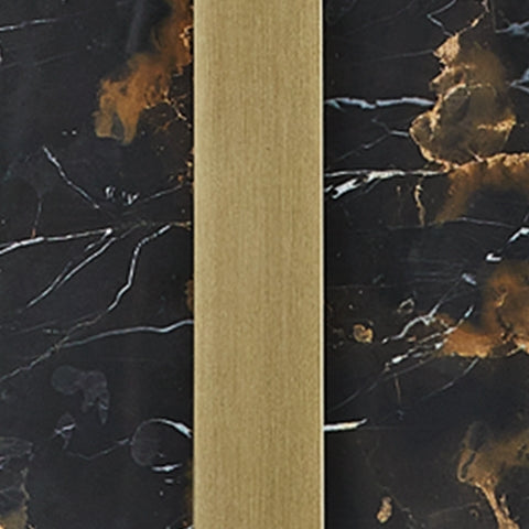 Neonish Black/Gold Table Lamp- Viva Furn