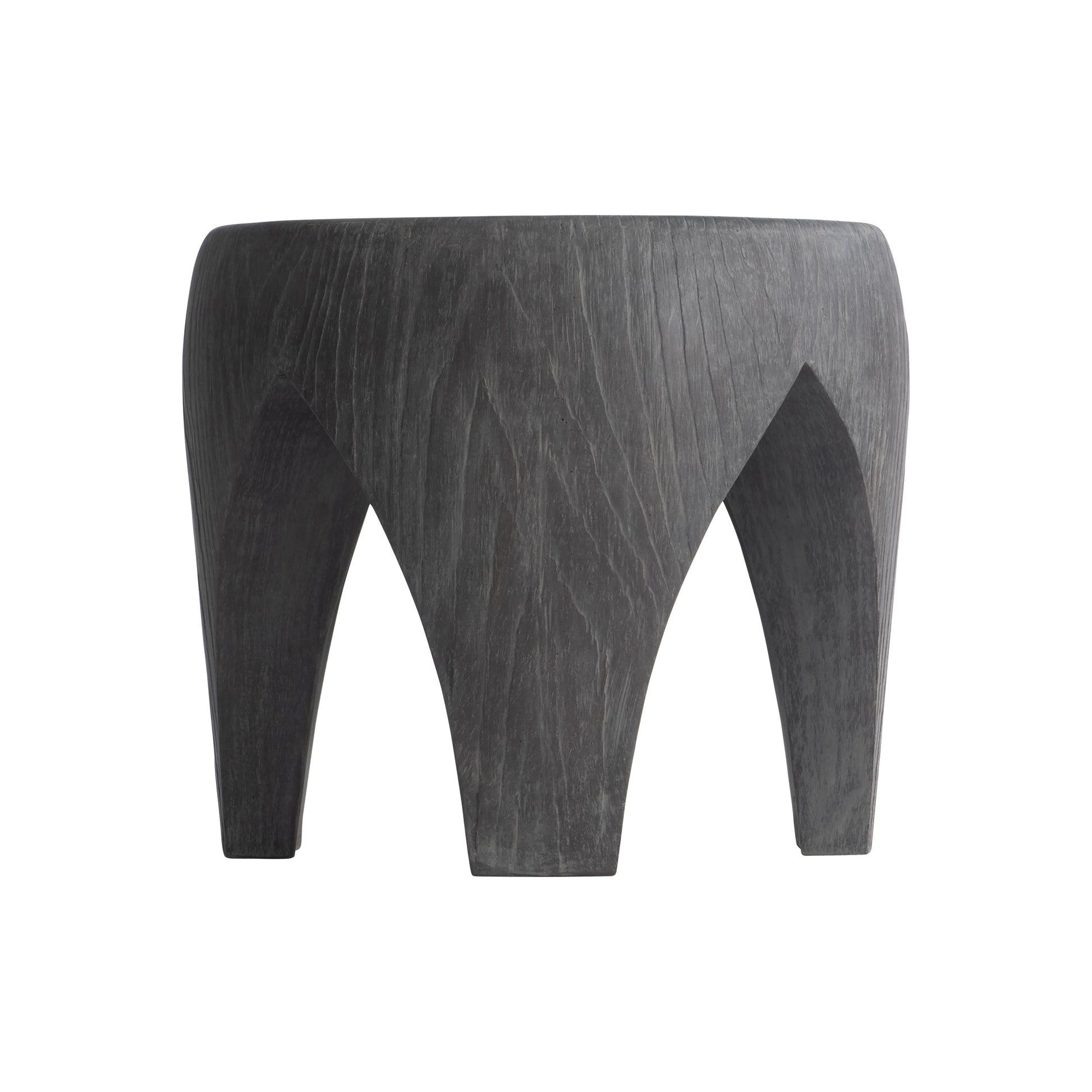 Neptune Dark Ash Outdoor Accent Table - Ornate Home