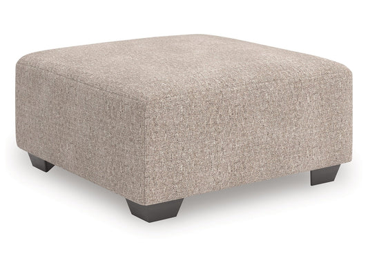 Newellen Hemp Oversized Accent Ottoman- Viva Furn