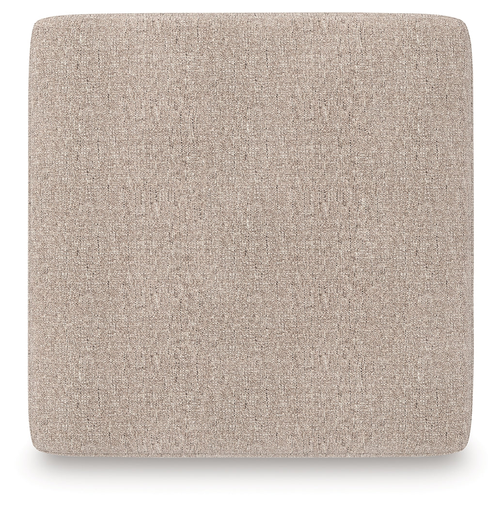 Newellen Hemp Oversized Accent Ottoman- Viva Furn