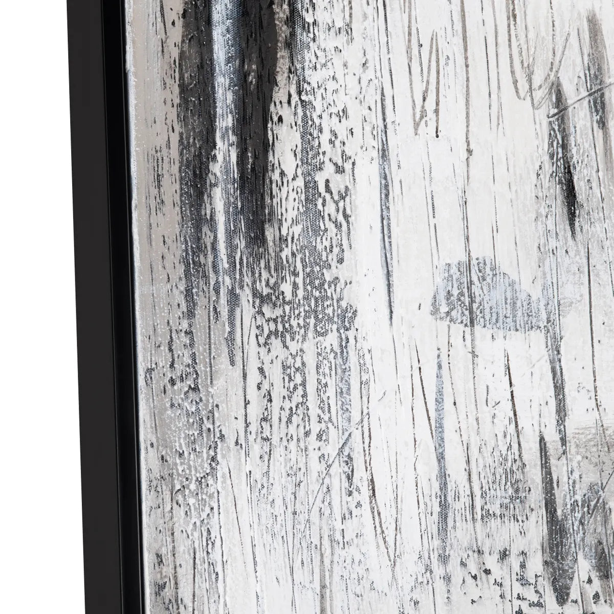 Newman Black Canvas - Ornate Home