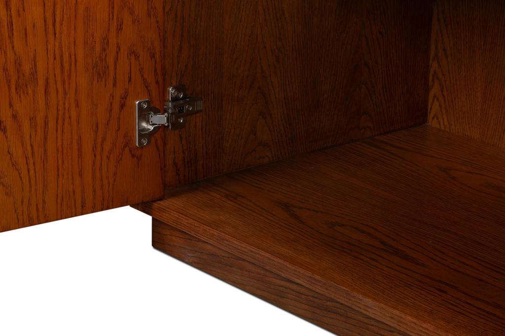 Newport Brown Credenza - Ornate Home