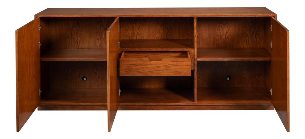 Newport Brown Credenza - Ornate Home