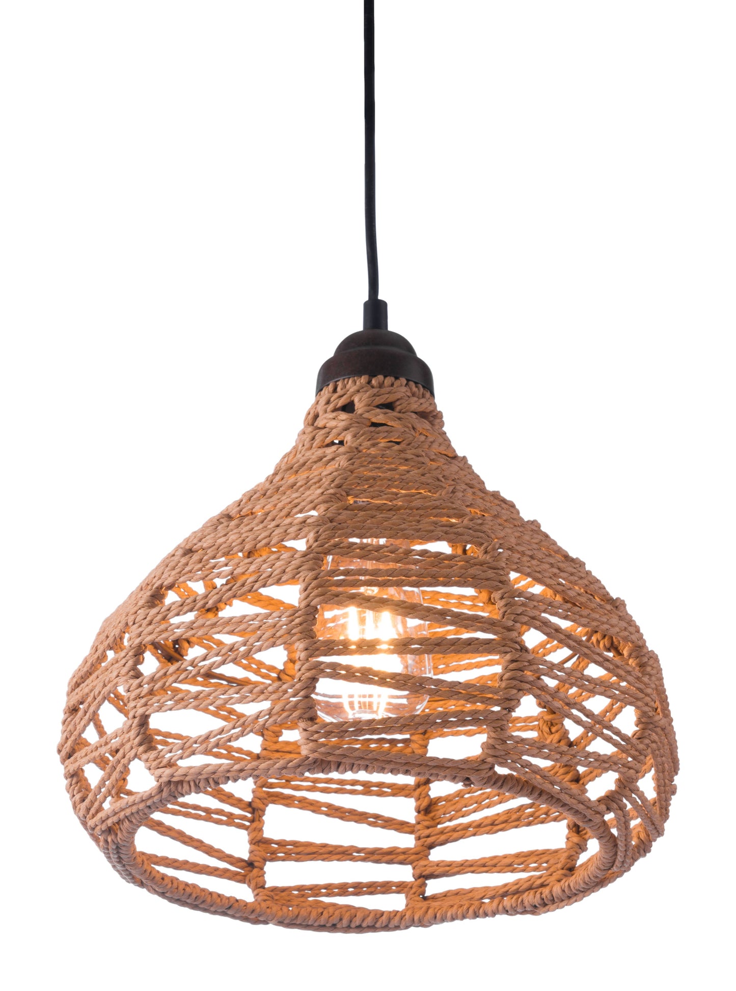 Nezz Natural Ceiling Lamp - Ornate Home