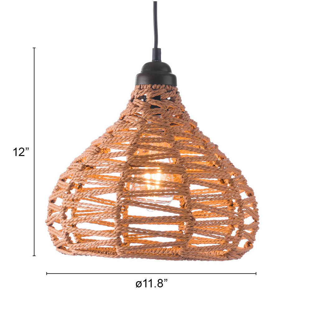 Nezz Natural Ceiling Lamp - Ornate Home