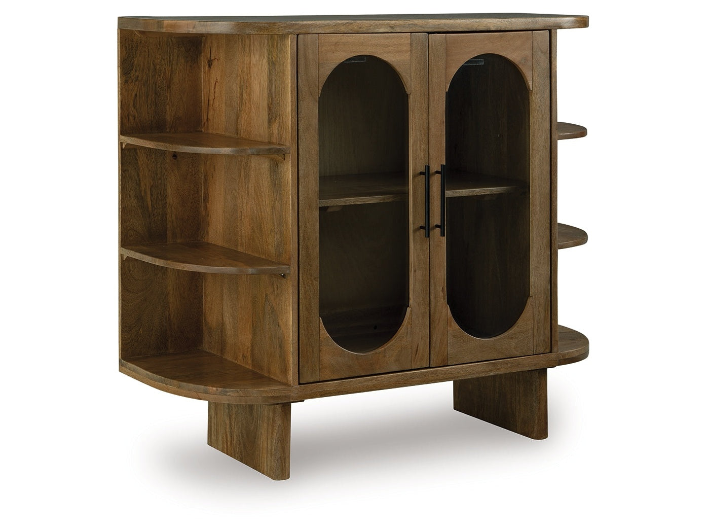 Niall Light Brown Accent Cabinet- Viva Furn