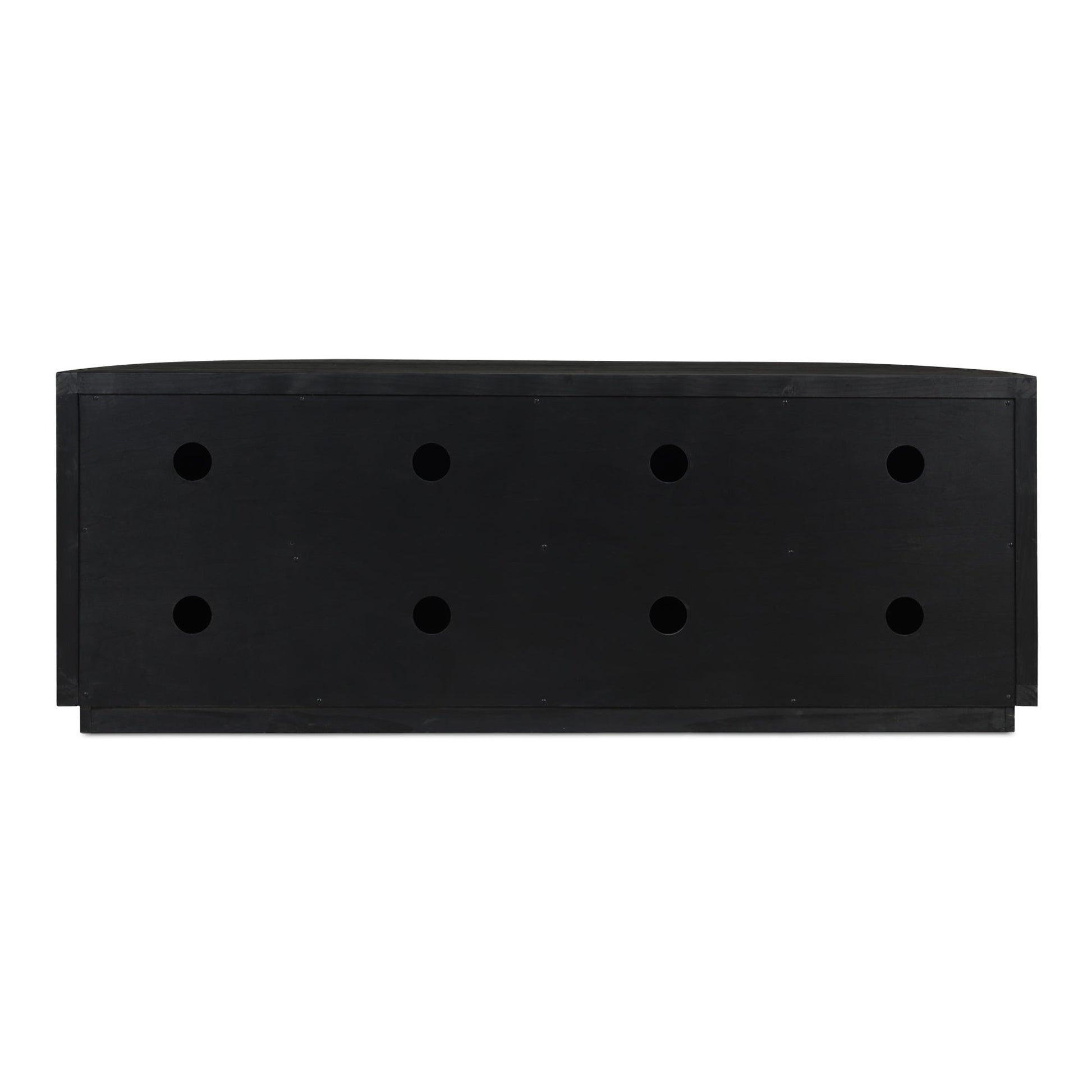 Nicola Black Media Cabinet - Ornate Home