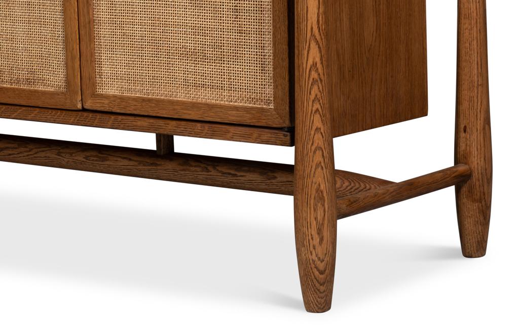 Nido Natural 4 Doors Sideboard - Ornate Home