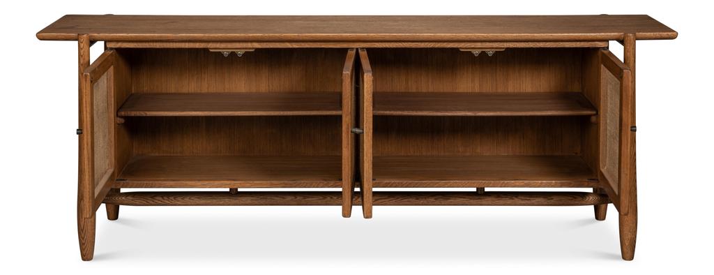 Nido Natural 4 Doors Sideboard - Ornate Home