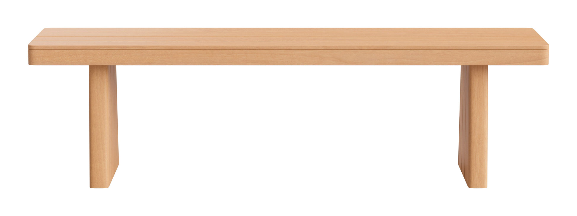 Nimone Natural Outdoor Bench - Ornate Home