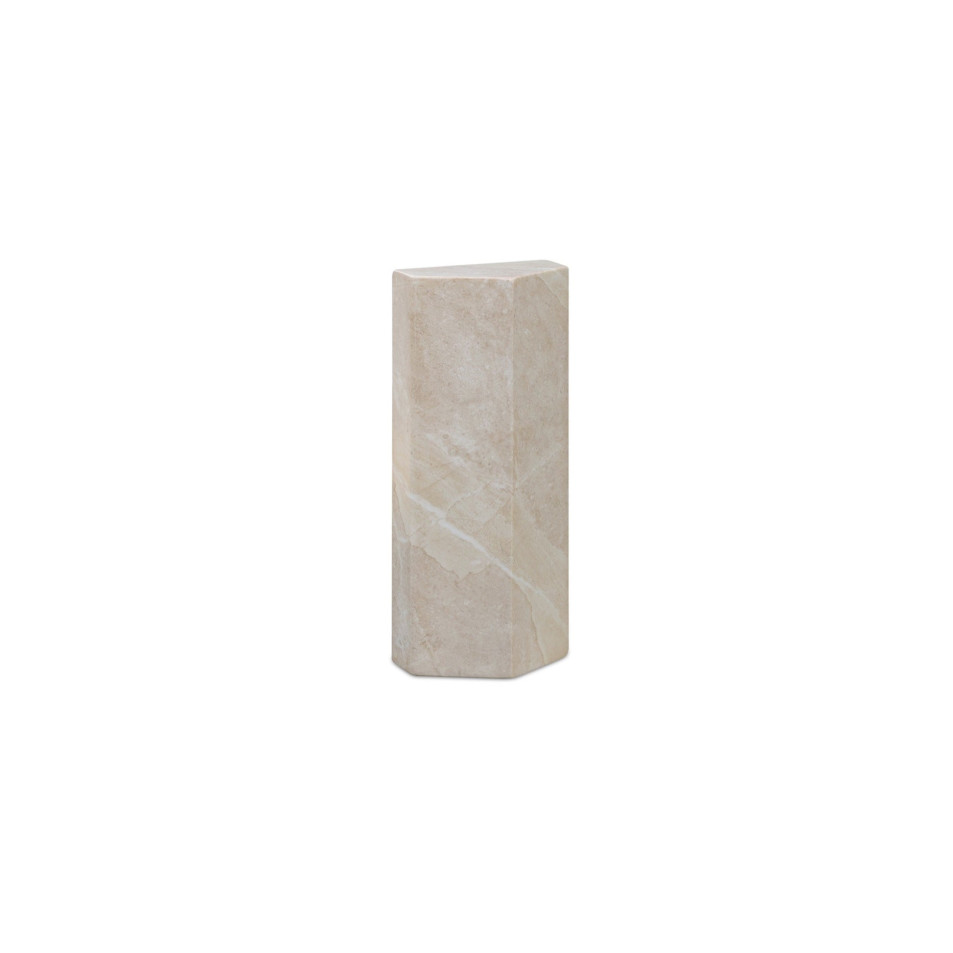 Nix Cream Outdoor Side Table - Ornate Home