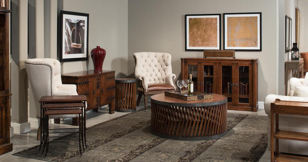 Noble Brown Nesting Tables (Set of 3) - Ornate Home