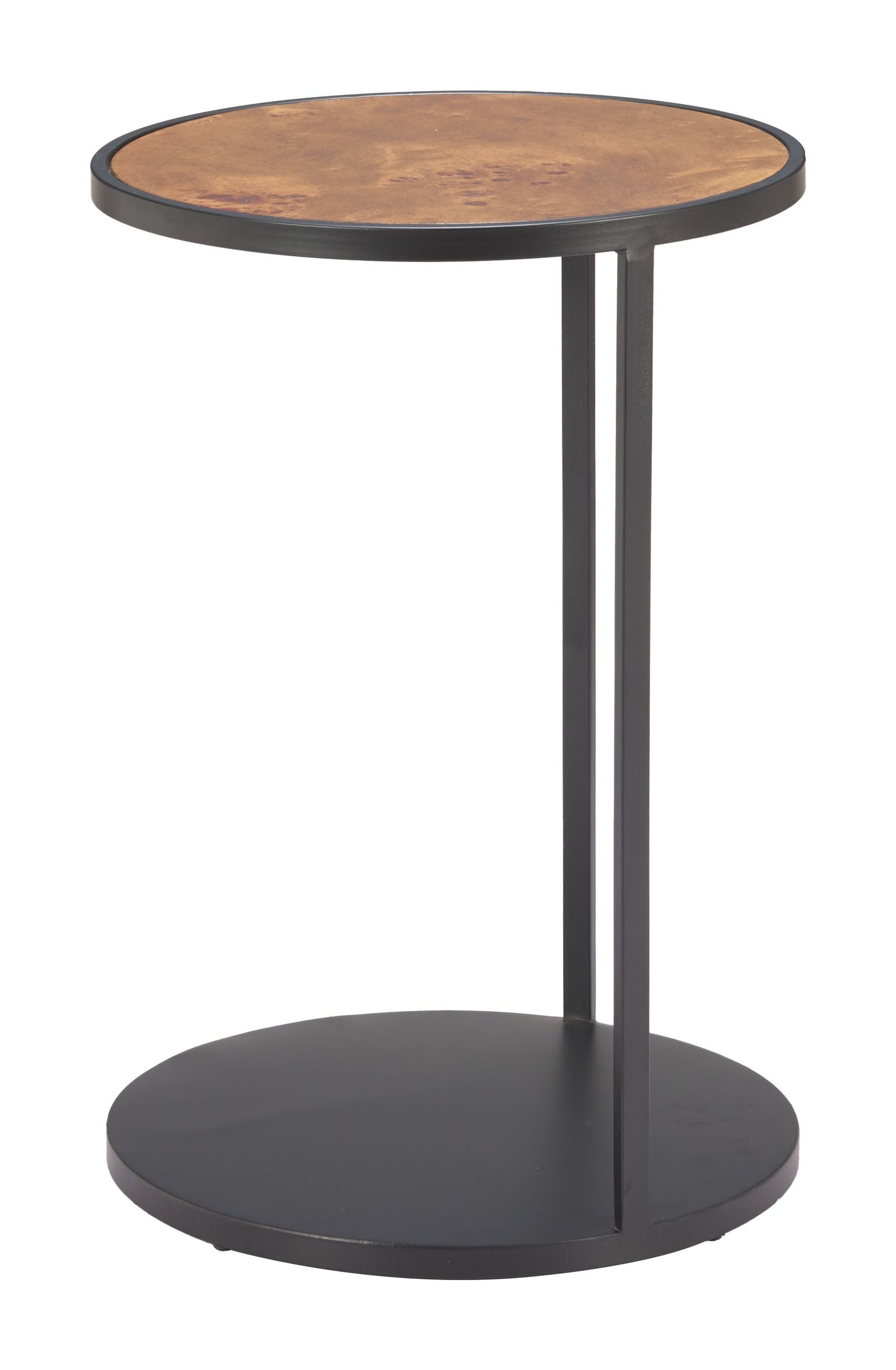 Nodo Brown & Black Side Table - Ornate Home