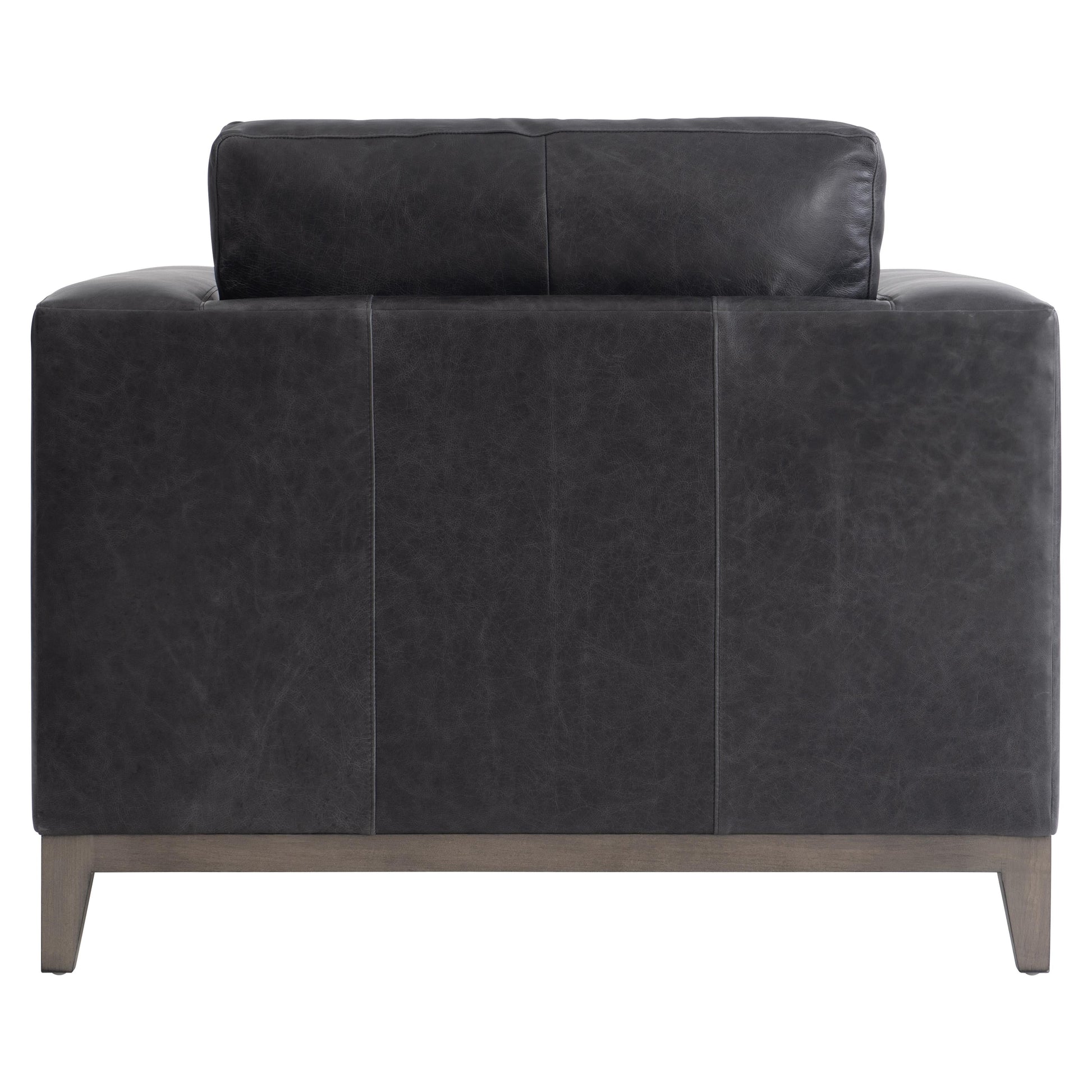 Noel Grey Leather Chair - Ornate Home