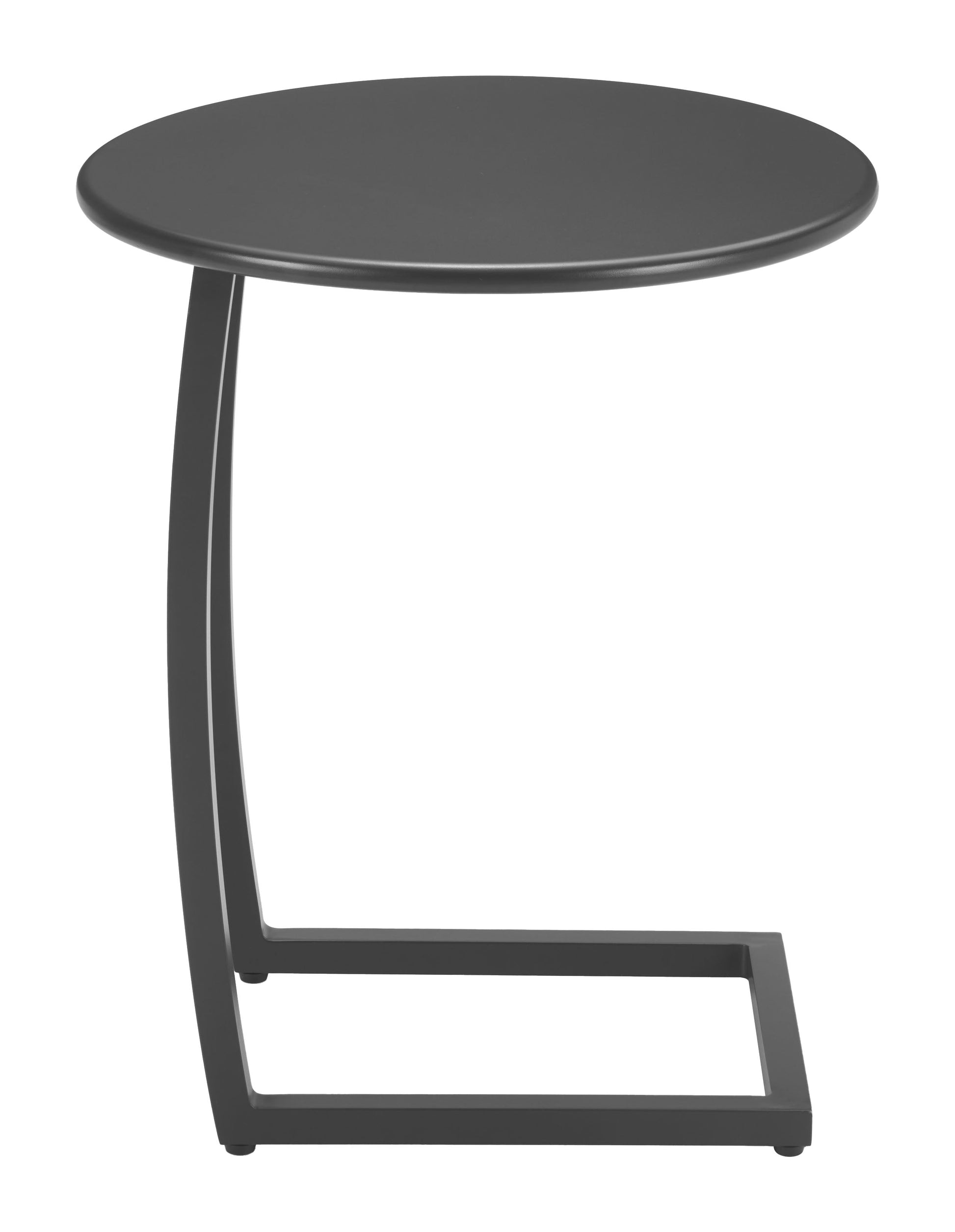 Noga Black Outdoor End Table - Ornate Home