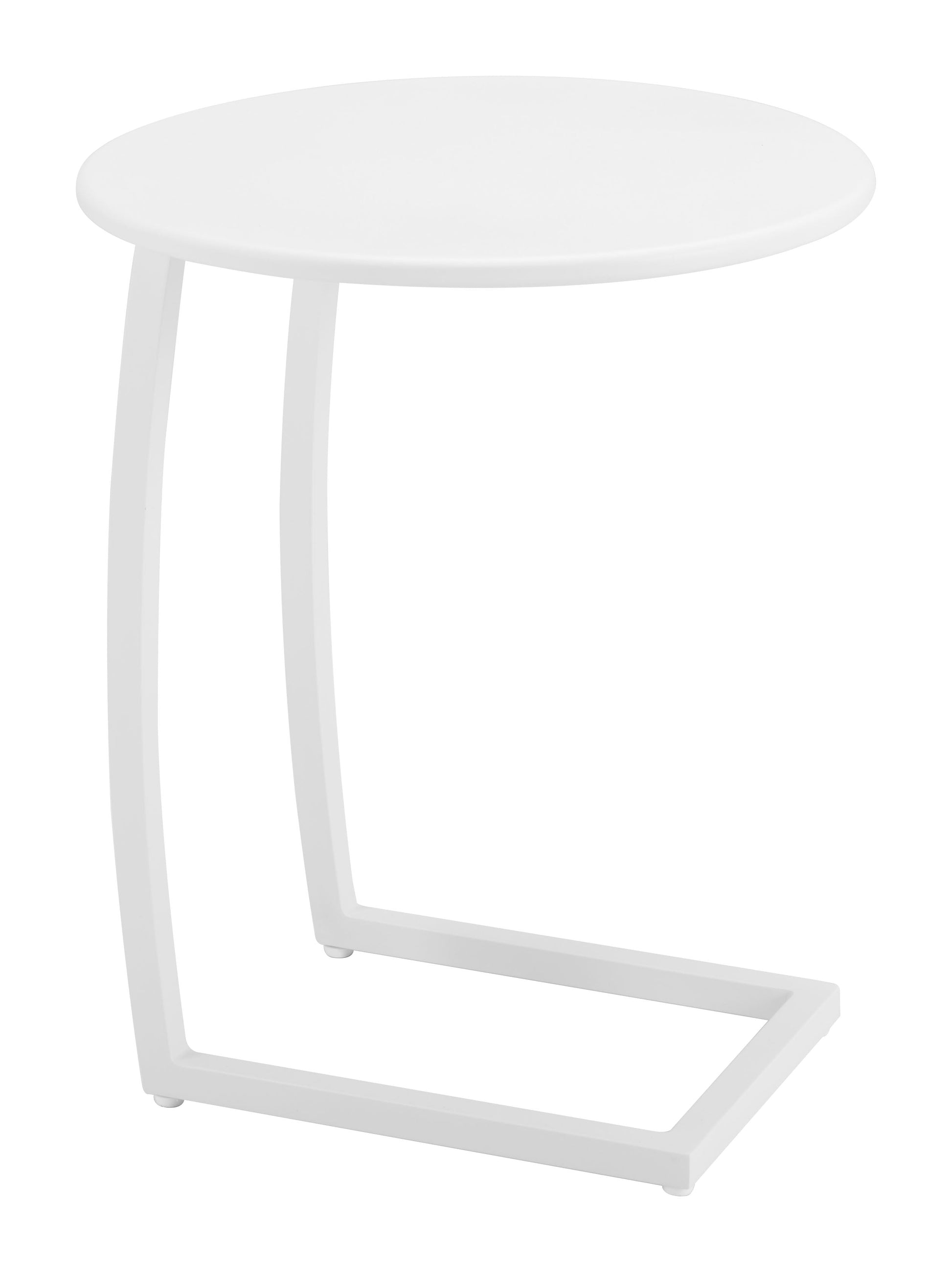 Noga White Outdoor End Table - Ornate Home