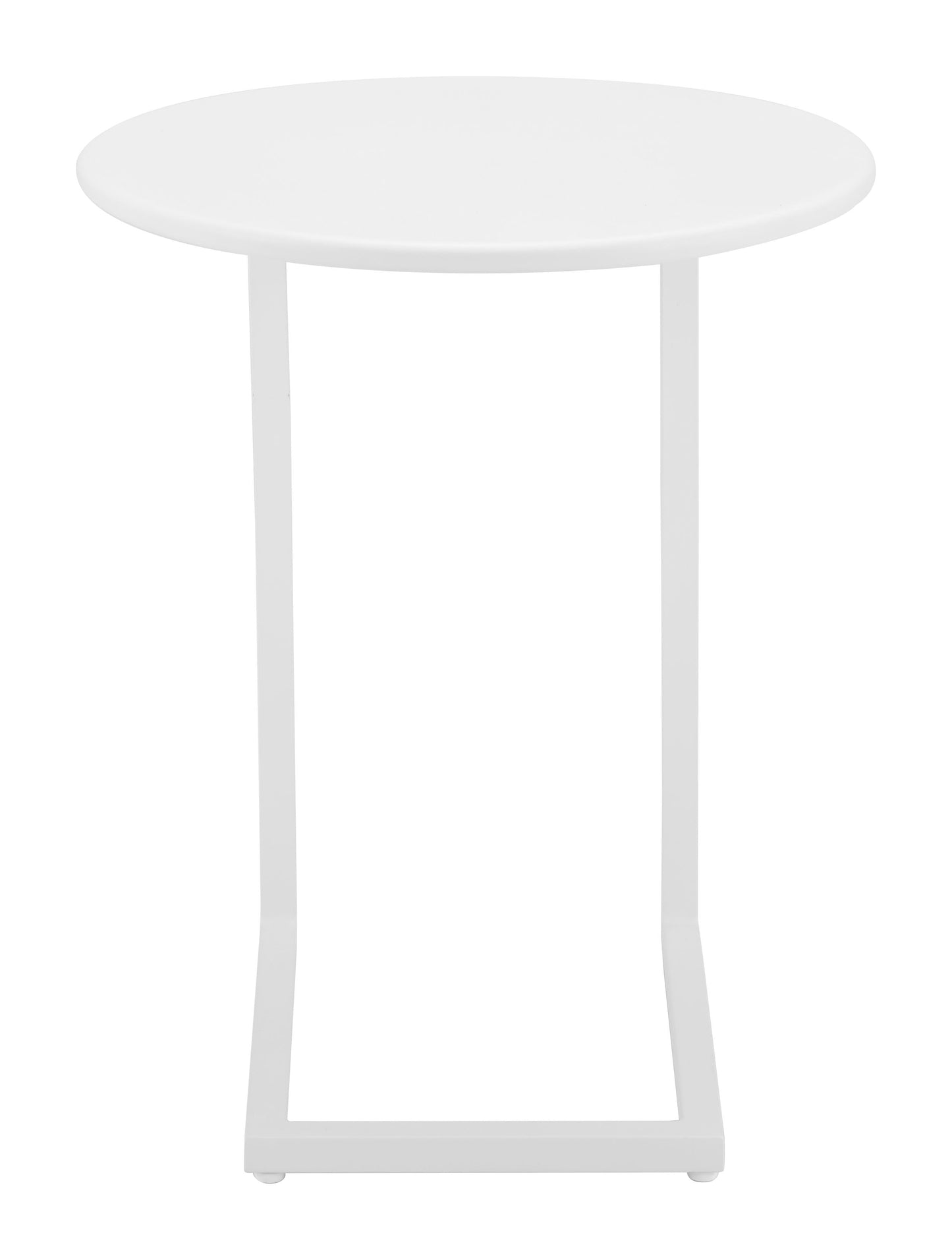 Noga White Outdoor End Table - Ornate Home