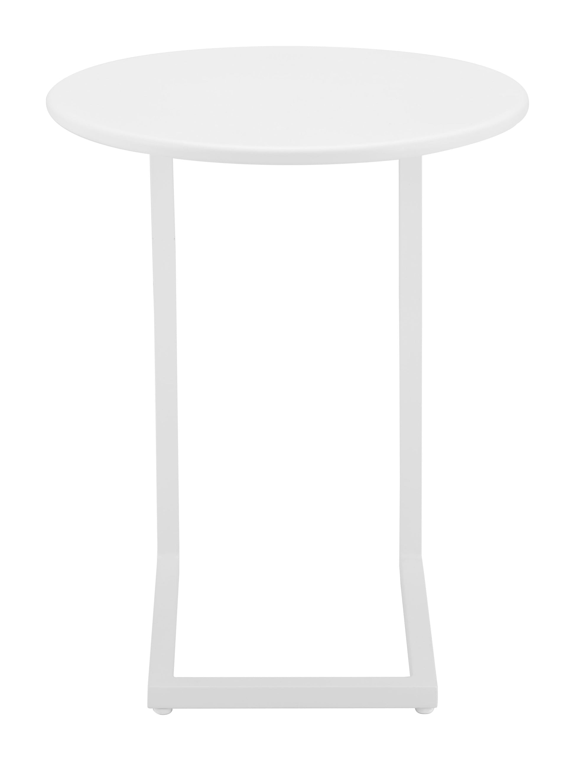 Noga White Outdoor End Table - Ornate Home