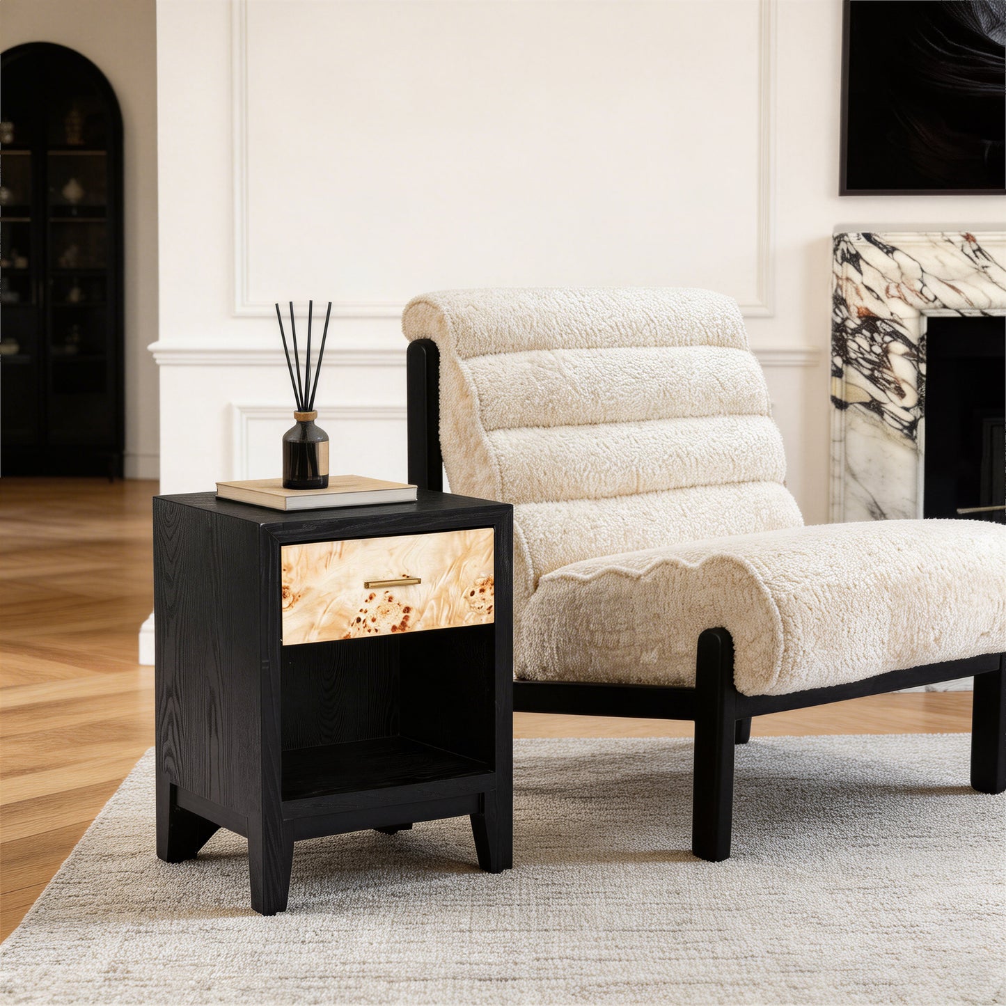 Noite Multicolor Side Table - Ornate Home
