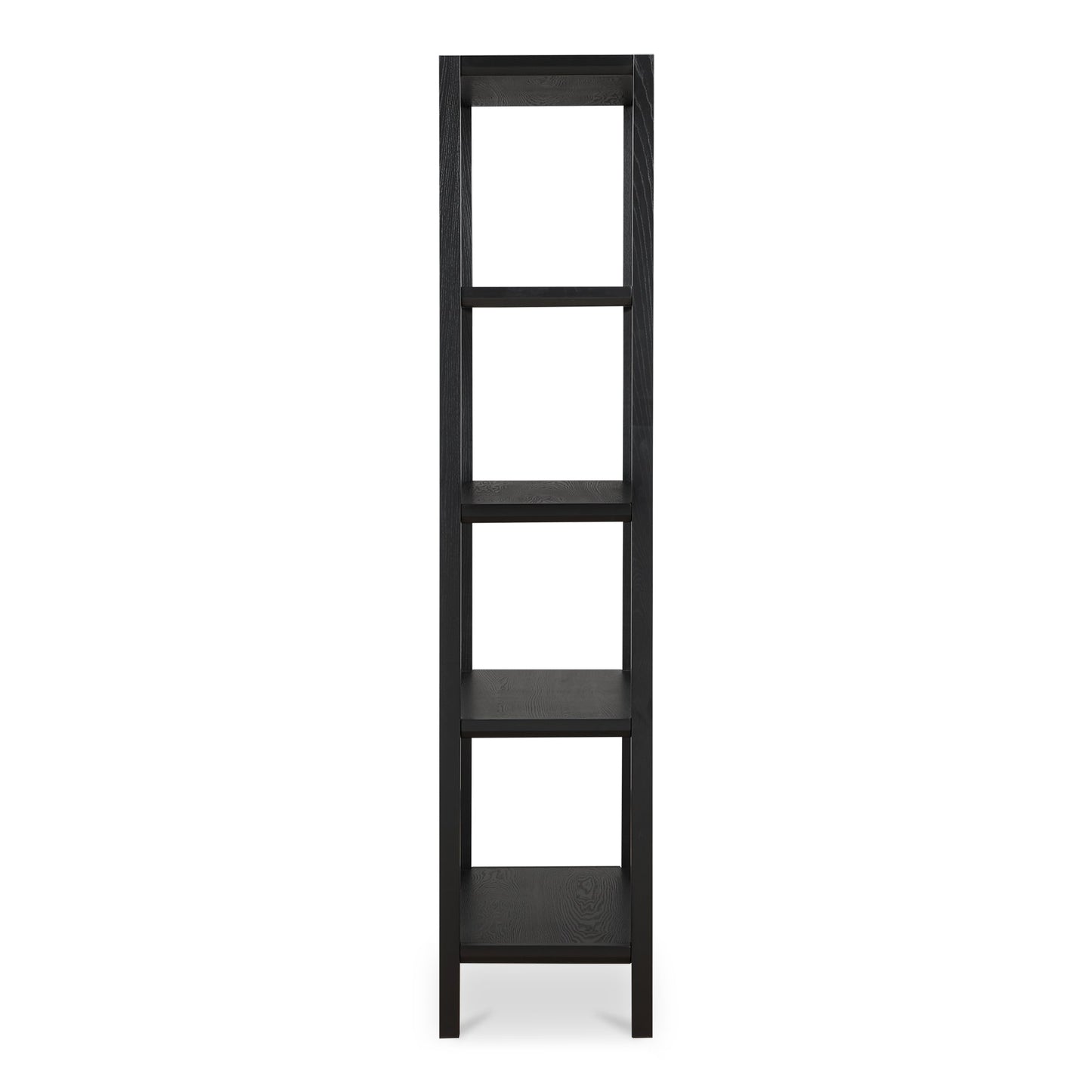 Nolan Black Bookcase - Ornate Home
