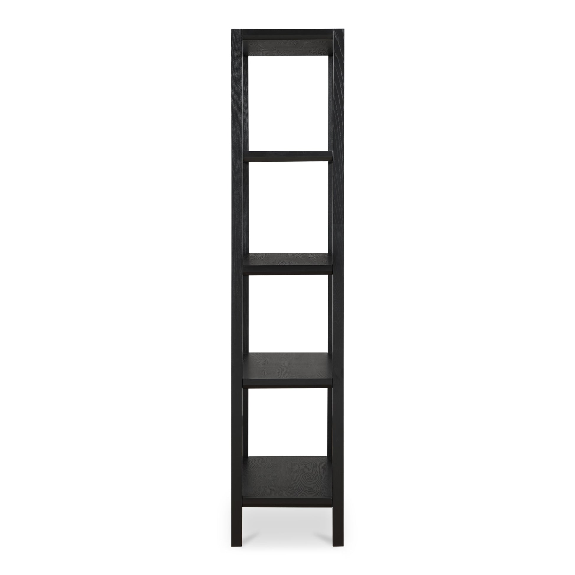 Nolan Black Bookcase - Ornate Home