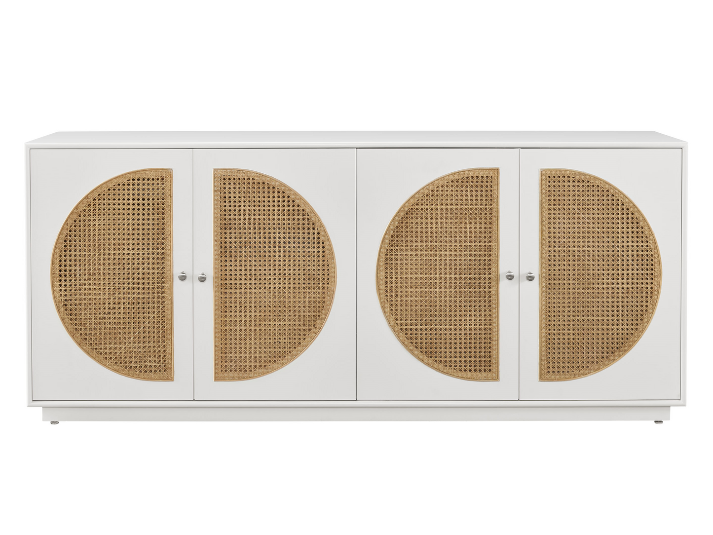 Nomad Glacier/Cane Credenza - Ornate Home