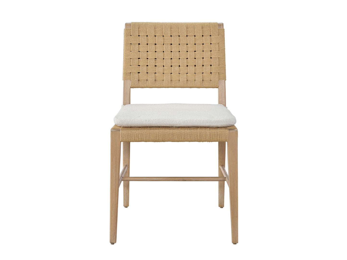 Nomad Ivory/White Oak Side Chair (Set of 2) - Ornate Home