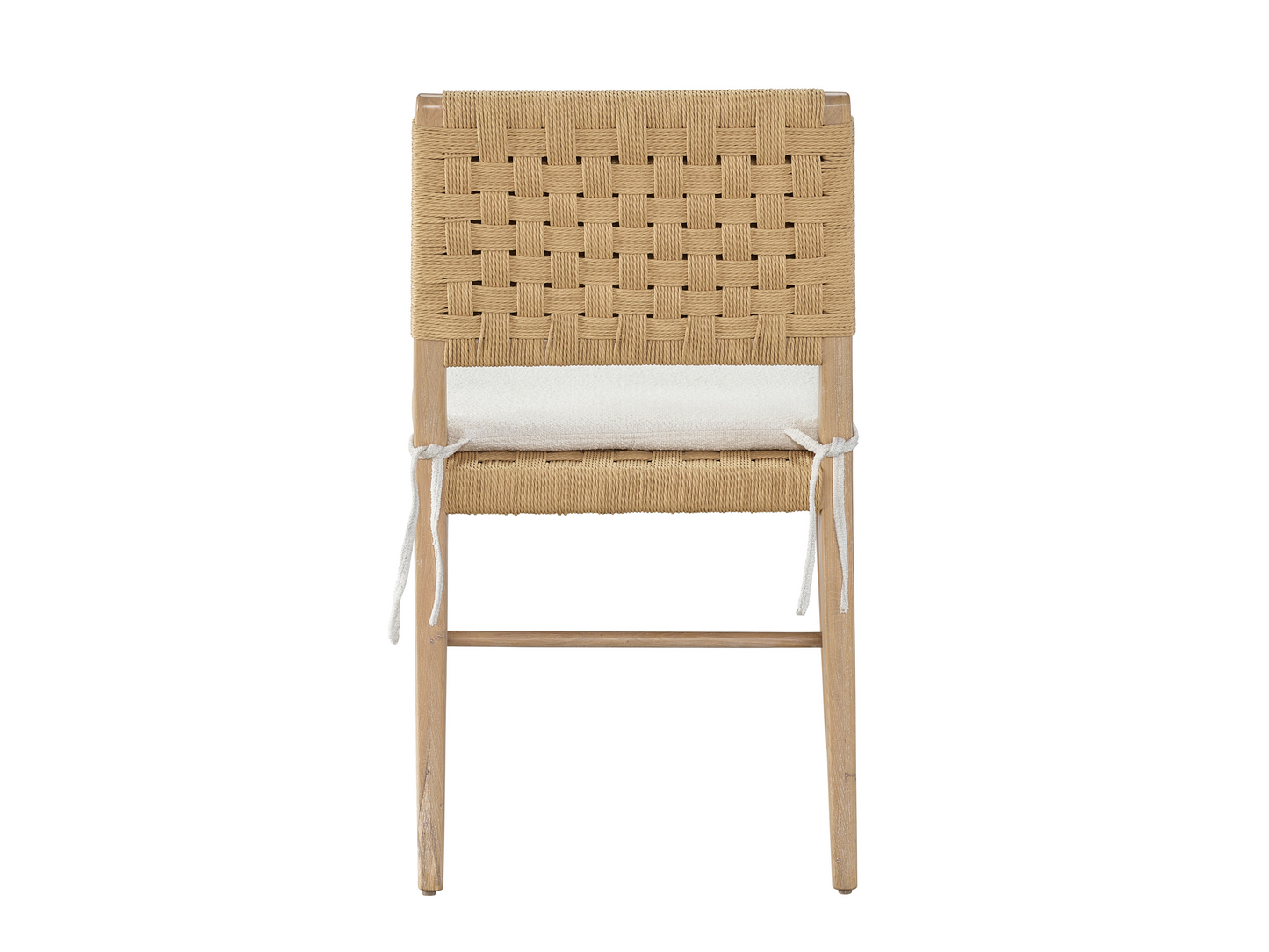 Nomad Ivory/White Oak Side Chair (Set of 2) - Ornate Home