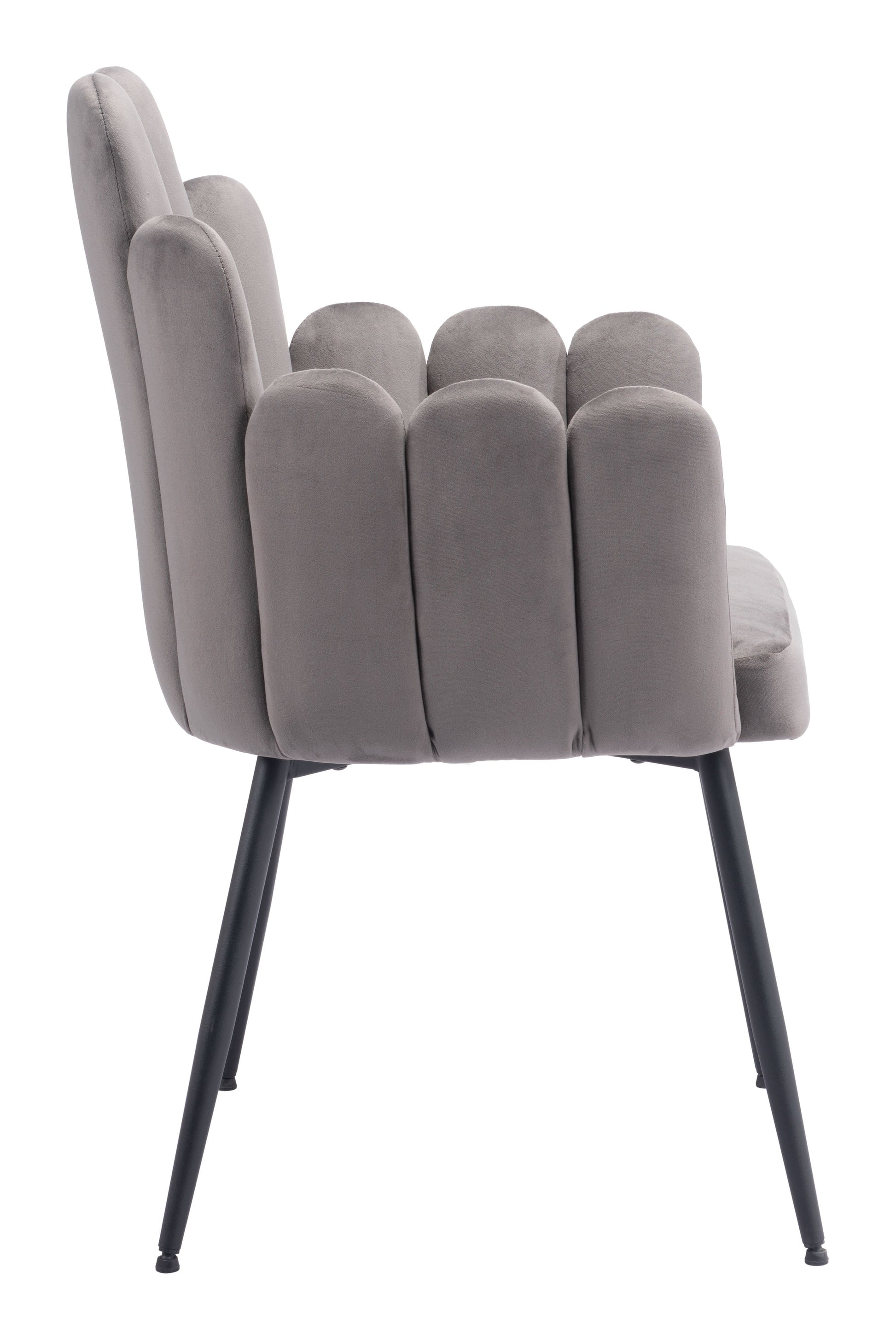 Noosa Gray Dining Chair (Set of 2) - Ornate Home