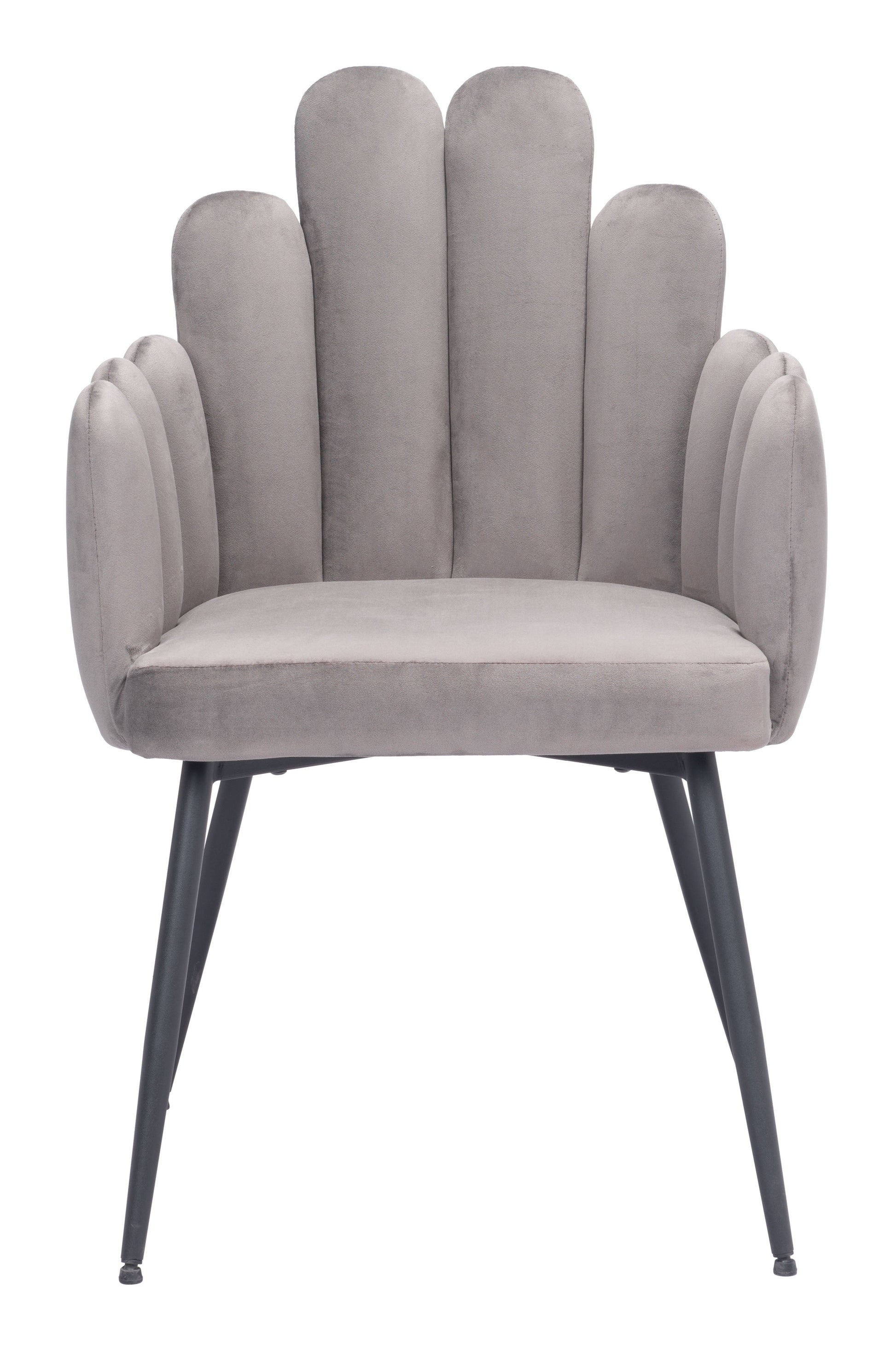 Noosa Gray Dining Chair (Set of 2) - Ornate Home