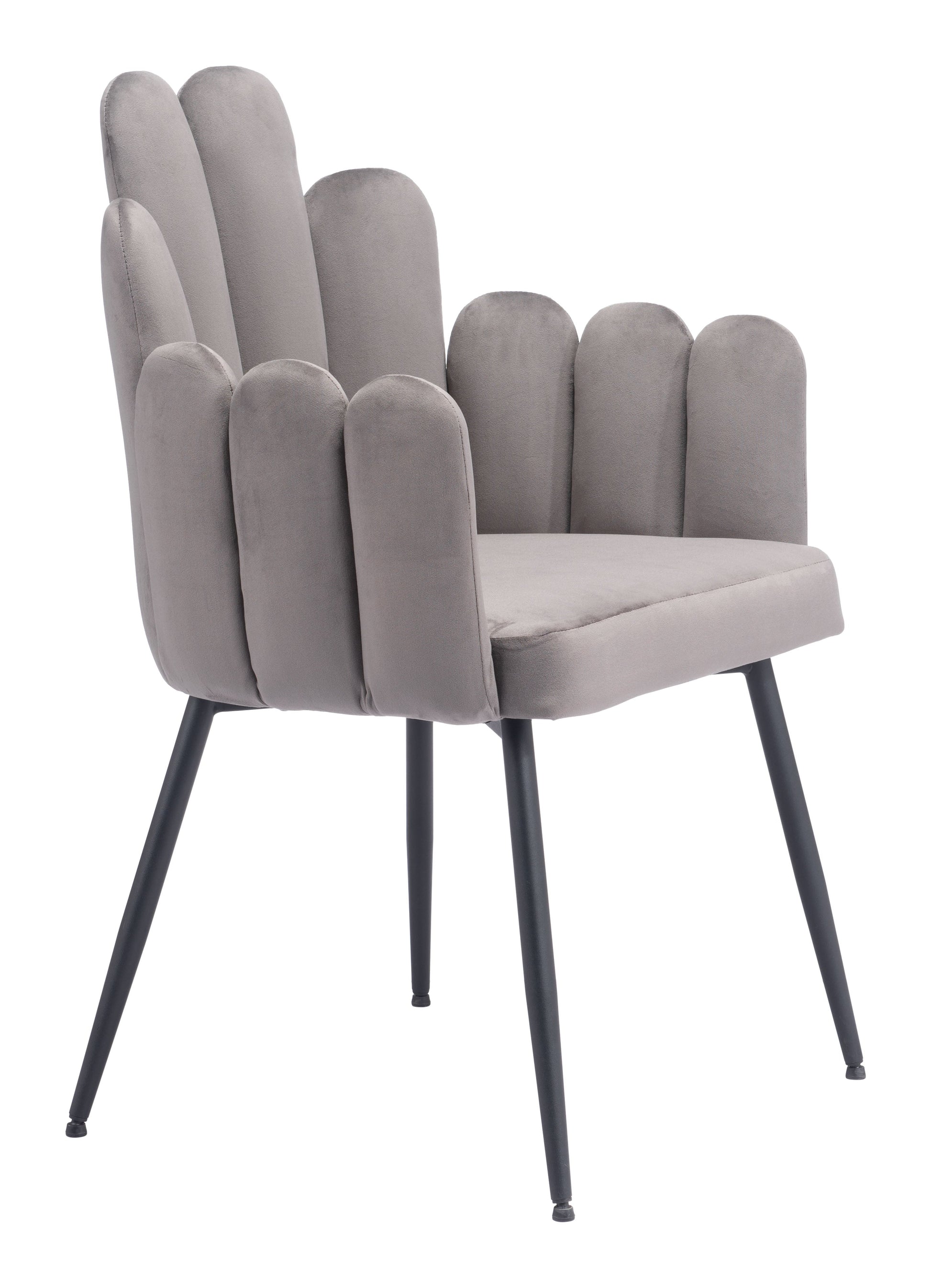 Noosa Gray Dining Chair (Set of 2) - Ornate Home
