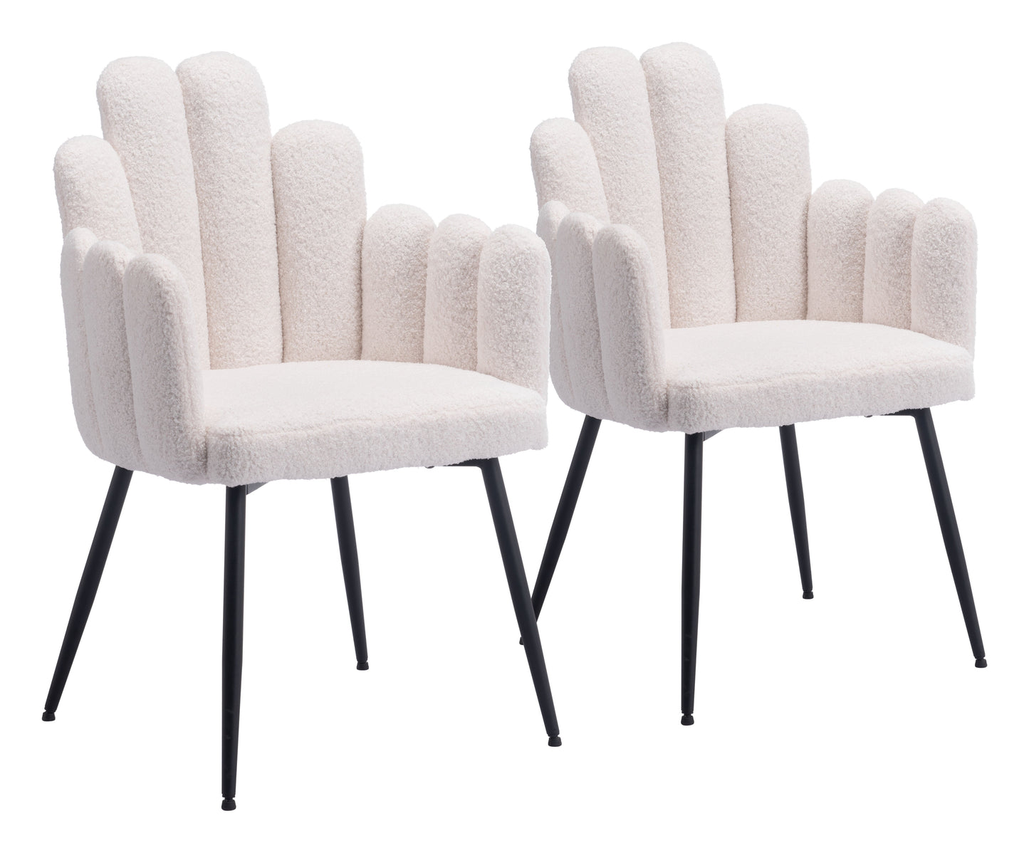 Noosa Ivory Dining Chair (Set of 2) - Ornate Home