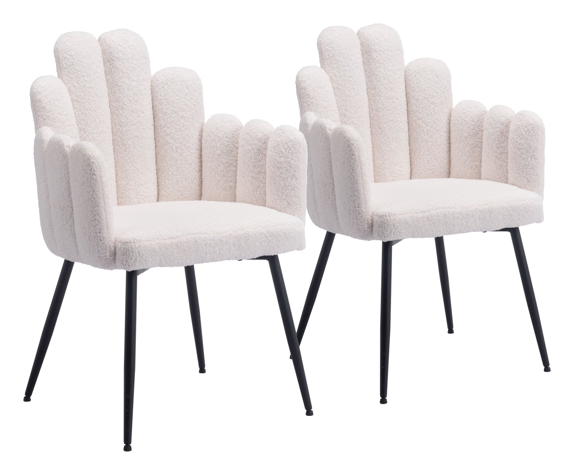 Noosa Ivory Dining Chair (Set of 2) - Ornate Home